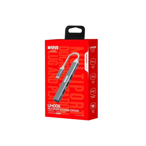 HUB_USB_MARVO_UH008_4_PUERTOS HUB usb marvo 4 puertos