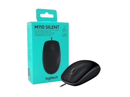 MOUSE_LOGITECHM110ILENTNEGR Mouse Logitech M110 Silent color negro