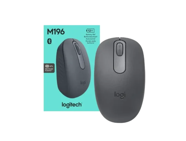MOUSE_LOGITECHM196BLUETOOTHGRAFITO Mouse logitech m196 Bluetooth grafito