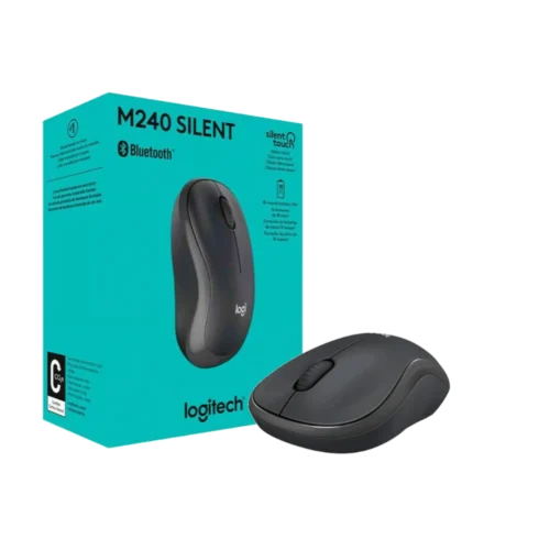 MOUSE_LOGITECHM240SILENTBLUETNEGRO Mouse logitech m240 bluetooth color negro