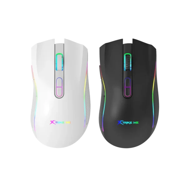 MOUSE_XTRIKE_ME_GM-314_BK_WH MOUSE XTRIKE ME GM-314