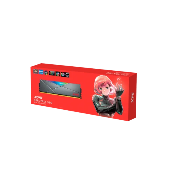 RAM_ADATA_XPG_SPECTRIX_D50_RGB_16GB_DDR4_3200MHZ Memoria RAM ADATA XPG Spectrix 16gb ddr4