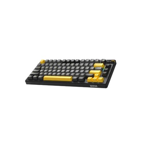 TECLADO_MARVO_MEQA_75% _SWAPPABLE_YELLOW_SWITCH Teclado Marvo Meqa 75 Swappable
