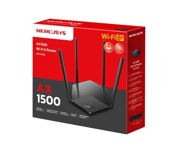 ROUTER _MERCUSYS_MR-62X_AX1500_DUAL_BAND_WIFI_6