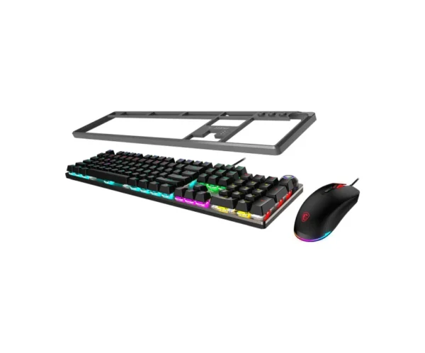 COMBO MOUSE Y TECLADO MECANICO MSI FORGE GK310 RED SWITCH HOT SWAPPABLE