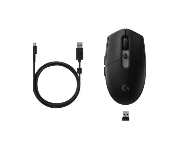 MOUSE LOGITECH G305X SUPERLIGHT BLACK - 5 MOUSE LOGITECH G305X SUPERLIGHT BLACK
